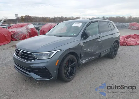 2023 Volkswagen Tiguan 2.0T Se R-Line Black from USA, damaged, VIN 3VV8B7AX8PM076348